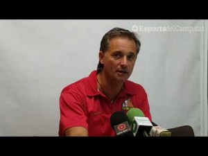 Enrico Mariotti (Reus Deportiu La Fira), conferencia de prensa