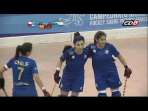 Mundial de Hockey Pat&iacute;n: Chile 18-0 India