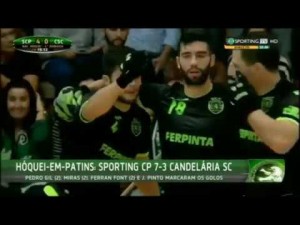 Sporting - 7 Candel&aacute;ria - 3
