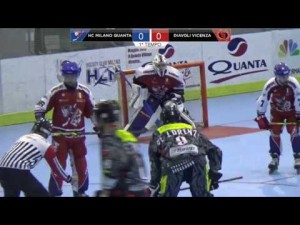 HC Milano Quanta - Diavoli Vicenza 5 novembre 2016 Hockey in line
