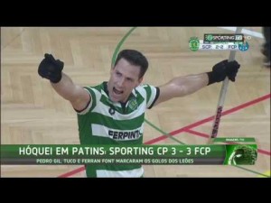 SPORTING CP 3-3 Porto (H&oacute;quei em Patins) 04/12/2016