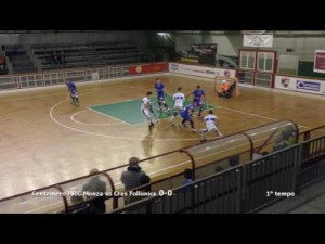 Centemero HRC MONZA - Banca Cras FOLLONICA 1&deg;tempo - 15^ Gior. A1 - 17/1/2017