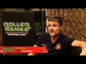 RFEP | WRG 2017: Sergi Maci&aacute; (seleccionador sub20 masculino hockey patines)