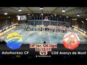 Highlights | OK Liga 17/18 - J. 14 | Asturhockey CP - CDE Arenys de Munt