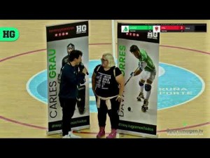 Entrevista a Mar&iacute;a Varela sobre la victoria del Liceo ante el Vic en la 7&ordf; jornada de la OK Liga
