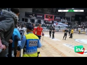 Incidentes al t&eacute;rmino del AD Sanjoanense - UD Oliveirense