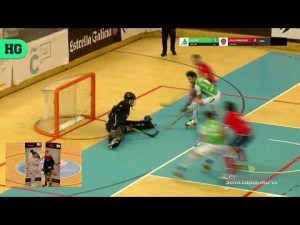 Entrevista con Ricardo Barreiros tras conseguir la victoria con el Oliveirense en su visita al Liceo