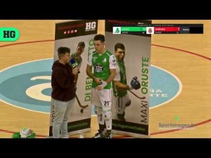 Entrevista con Fabri Ciocale tras la victoria del Liceo ante el Girona con un hat-trick suyo