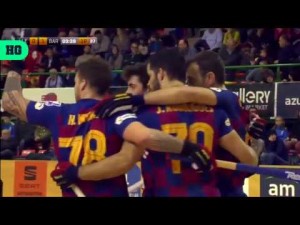 Highlights | CE Lleida Llista Blava 0-6 Bar&ccedil;a | OK Liga 19/20 - Jor. 10