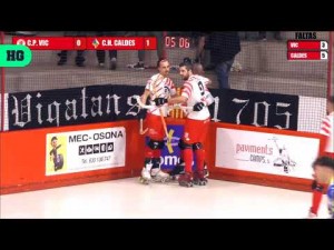 Highlights | CP Vic 2-2 CH Caldes | OK Liga 19/20 - Jor. 10