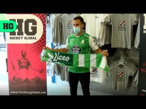 Presentaci&oacute;n oficial de Jordi Adroher como nuevo jugador del Deportivo Liceo