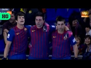 FC Barcelona 3-1 Reus Deportiu | OK Liga 11/12 - Jor. 11