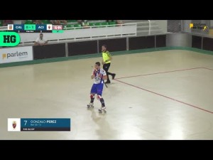 Los 4 goles de Gonzalo P&eacute;rez en el retorno del PAS Alcoi a OK Liga