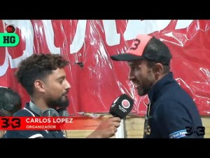 Entrevistas a Carlos L&oacute;pez y Ra&uacute;l Monserrat en el 3x3 de San Juan