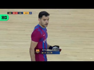 Los 20 goles anotados en el Bar&ccedil;a 14-6 CP Calafell