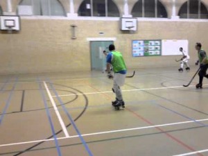 Entreno del Southsea de Inglaterra.
