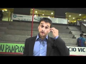 Entrevista Quim L&oacute;pez.Supercopa Espa&ntilde;a 2010