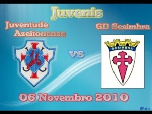 Juv Azeitonense vs Sesimbra.Juvenil.Portugal.