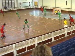 HC Santiago - GD Fabril. Juveniles en Portugal.