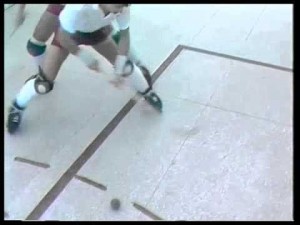 Entrenamientos en Italia.1992.Proteger bola.