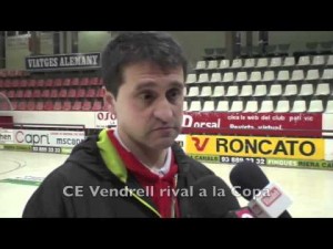 Declaraciones Quim L&oacute;pez.CP Vic- CE Vendrell.