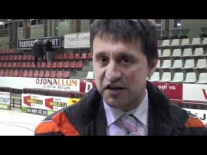 Entrevista tras CP Vic-PAS Alcoy.Jornada 17.
