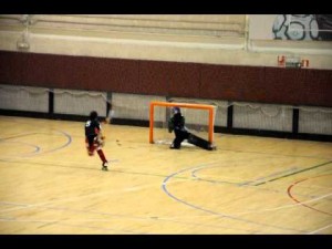 Penalti parado por Guille Alev&iacute;n Virgen de Europa.