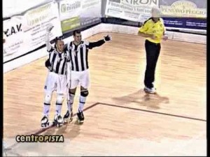 Mirko Bertolucci.Goles en los cuartos de la Lega.