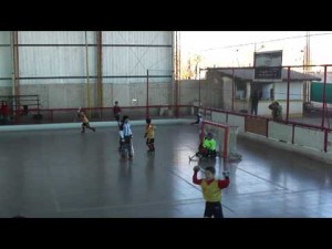 Pre-Mini. Gol Murialdo frente a Petroleros YPF.