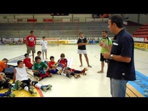 Ferran Pujalte en el Campus del CP Vic.