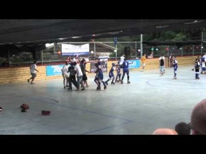 Final de partido de Hockey base en Israel.2011.