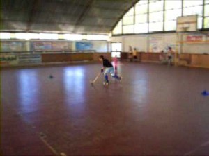 Entrenos en Pinamar Hockey.2011.