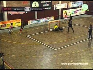 Otro gol para AP Aveiro; Pedro Coelho.