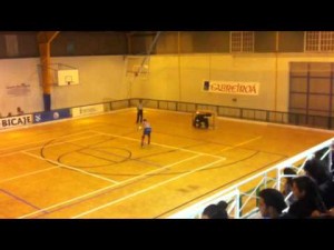 Gol de penalti.CP Cerceda - AC Ordenes.