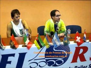 Rueda de prensa. Brasil-Inglaterra.San Juan2011